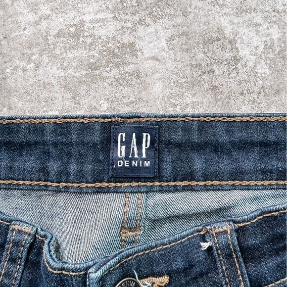 Gap High Rise Skinny Jean Dark Wash Size 26 - Picture 6 of 8